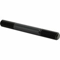 Bsc Preferred Left-Hand to Right-Hand Male Thread Adapter Black-Oxide Steel 3/8-16 Thread 3-1/2 Long 94455A327
